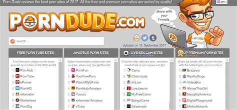 My porn <b>list</b> will have more and more places as they come into existence and become popular. . Porndude list